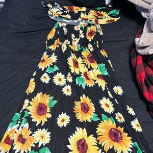 Sunflower dress